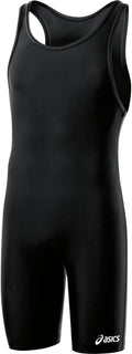 Men's Black Modified Singlet Wrestling Apparel - Lightweight Fit