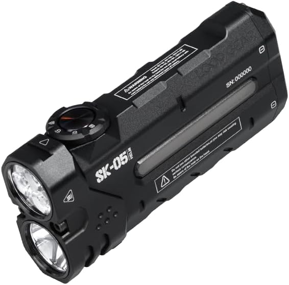 SK05 2850 LM Rechargeable Flashlight for Outdoor Adventures