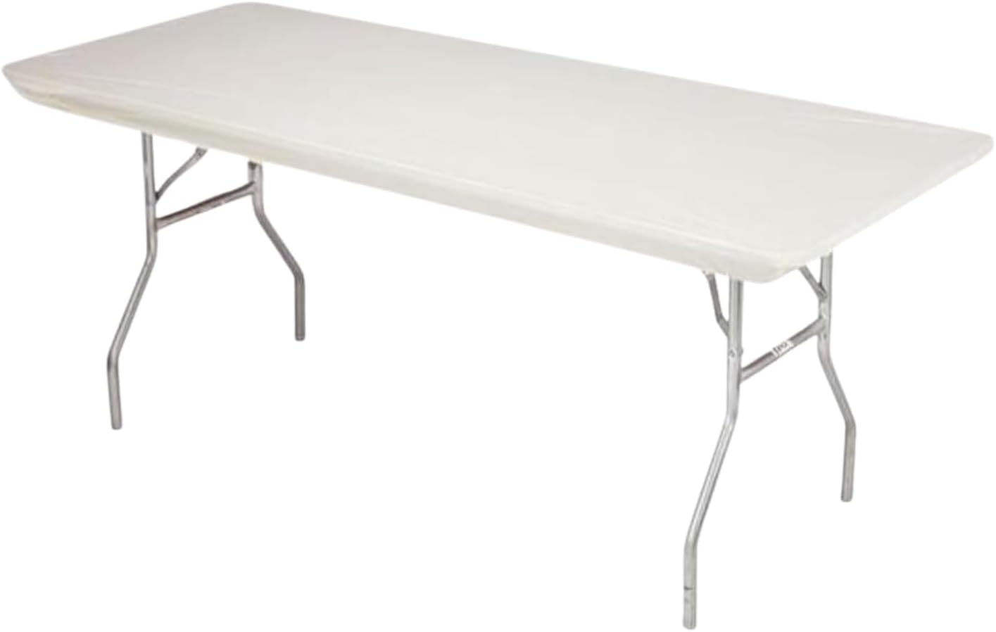 Kwik-Covers 8ft Rectangle Plastic Table Covers for Banquets