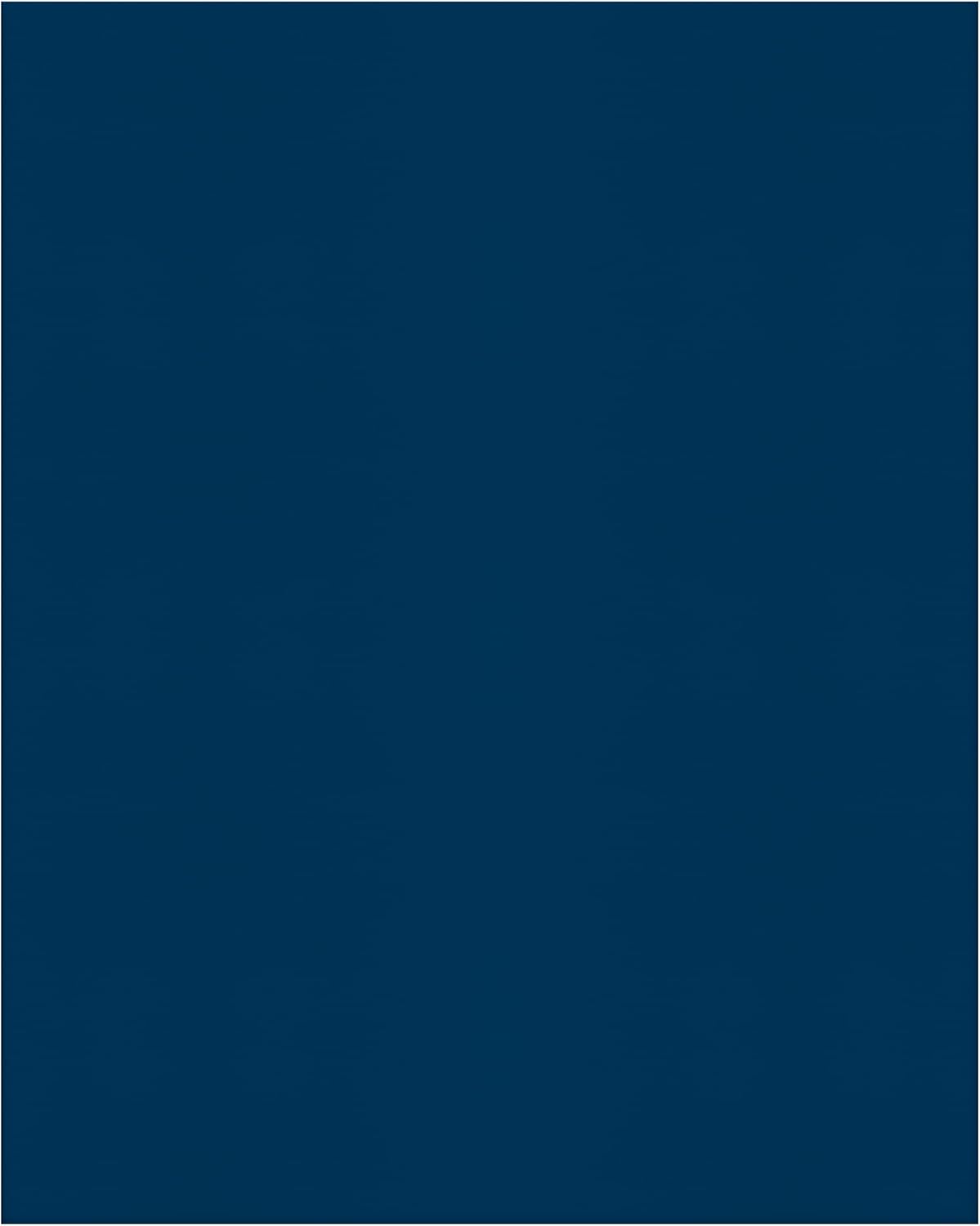 Organize in Style: 25 Dark Blue 2-Pocket Folders