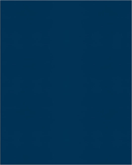 Organize in Style: 25 Dark Blue 2-Pocket Folders