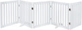 unipaws 24H Free Standing Pet Gate for Dog and Cat - Stylish Indoor