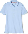 French Toast Girls Short Sleeve Stretch Pique Polo - Comfortable Fit