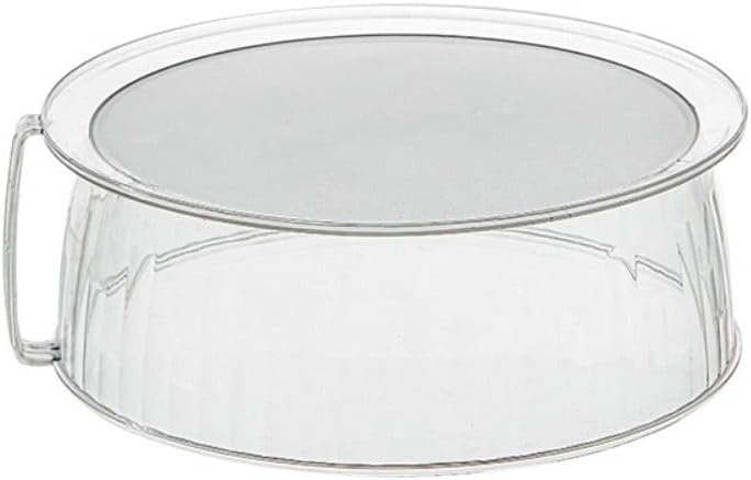 Stackable Heat-Resistant Microwave Cover