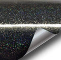 VViViD Gloss Rainbow Black Metallic Sparkle Vinyl Wrap Review