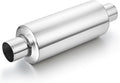 2 in Inlet Universal Resonator 2 in Outlet 13.77 in Length - Polished