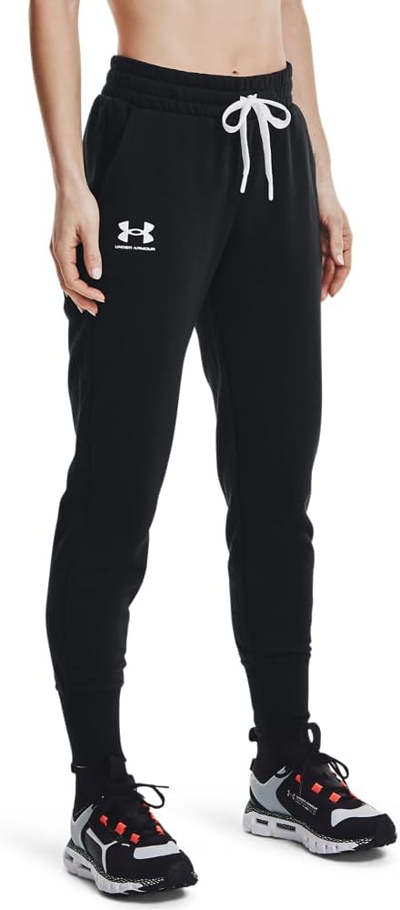 Under Armour womens Rival Fleece Joggers for Ultimate Comfort
