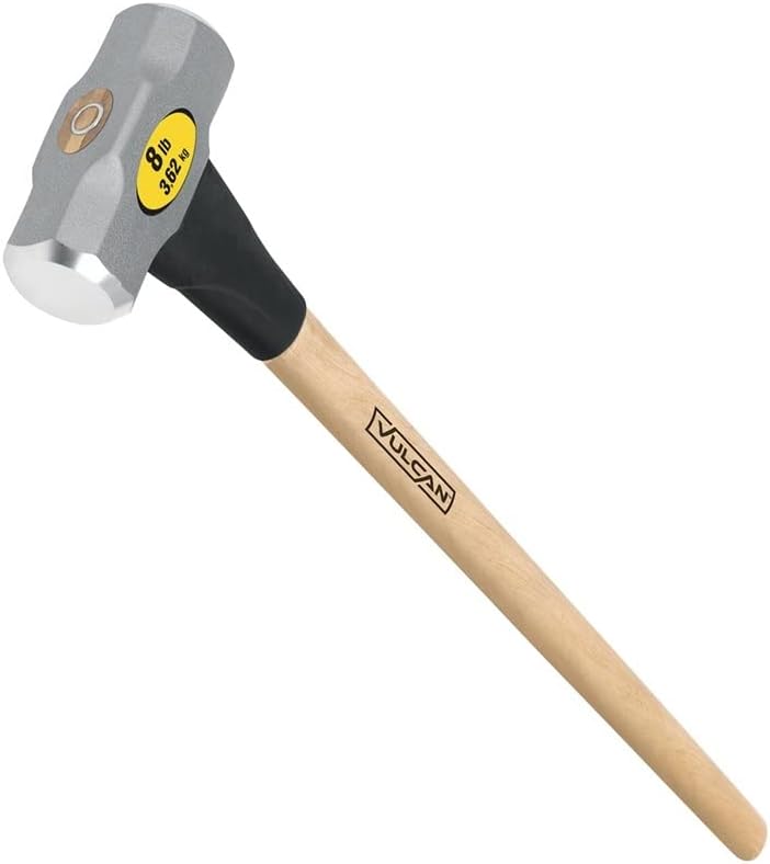 Truper 30918 8-Pound Sledge Hammer with Durable Hickory Handle