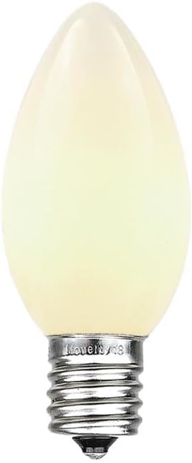 C7 Outdoor Ceramic Christmas Replacement Bulbs - 500 Case