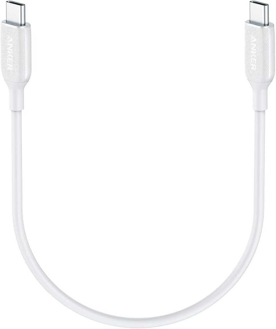 Anker Powerline III Fast Charge Cable - MacBook Pro, iPad Pro, iPhone - White