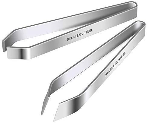 Stainless Steel Fish Bone Tweezers Set - Easy Removal!