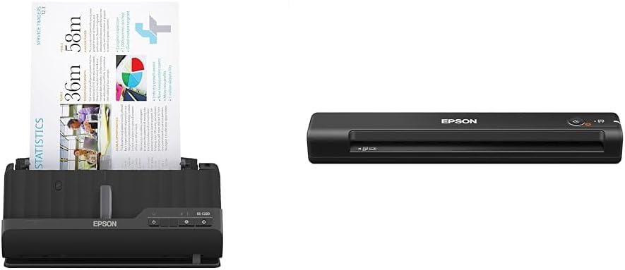 Epson ES-C220 Compact Desktop Document Scanner Bundle Review