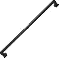 khtumeware 1 Pack Matte Black 18 in Cabinet Pulls - Straight Bar