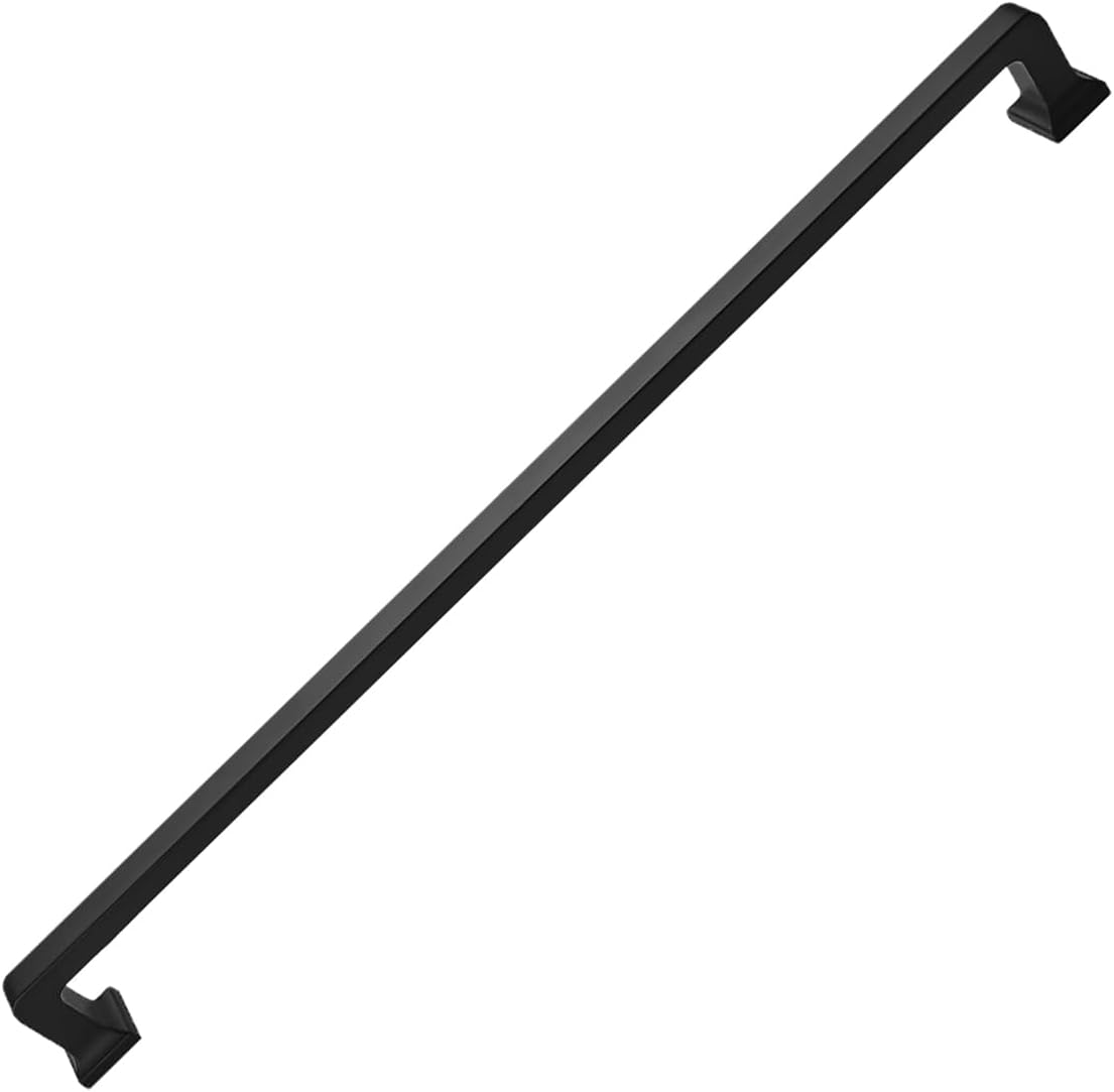 Matte Black Cabinet Appliance Pulls for Stylish Kitchen Hardware