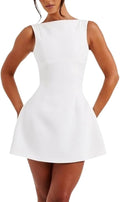 BNGD Backless Vest Mini Dress - Slim Sexy Short Dress