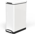 Slim Kitchen Trash Can 12 Gallon with Soft-Close Lid - Slim Profile