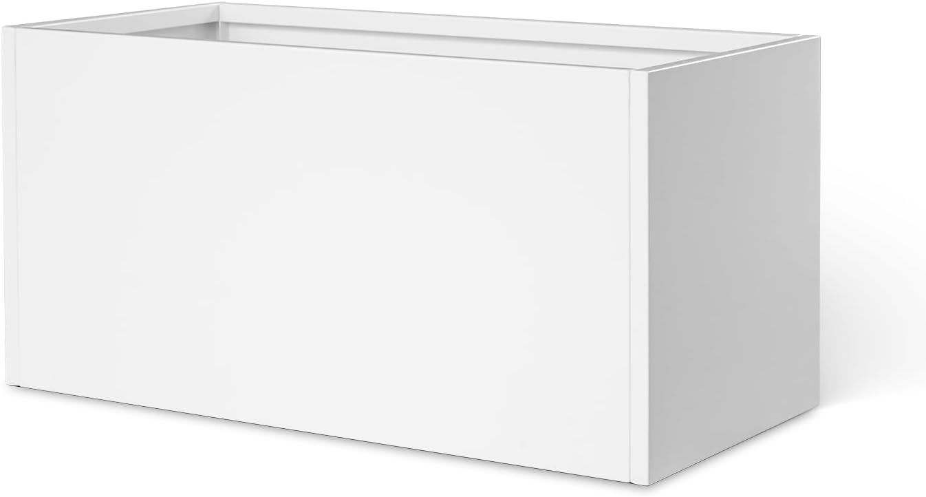Galvanized Steel Planter Box for Indoor and Outdoor Use