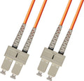 250 Meter OM1 Multimode Duplex Fiber Optic Cable SC to SC - Reliable