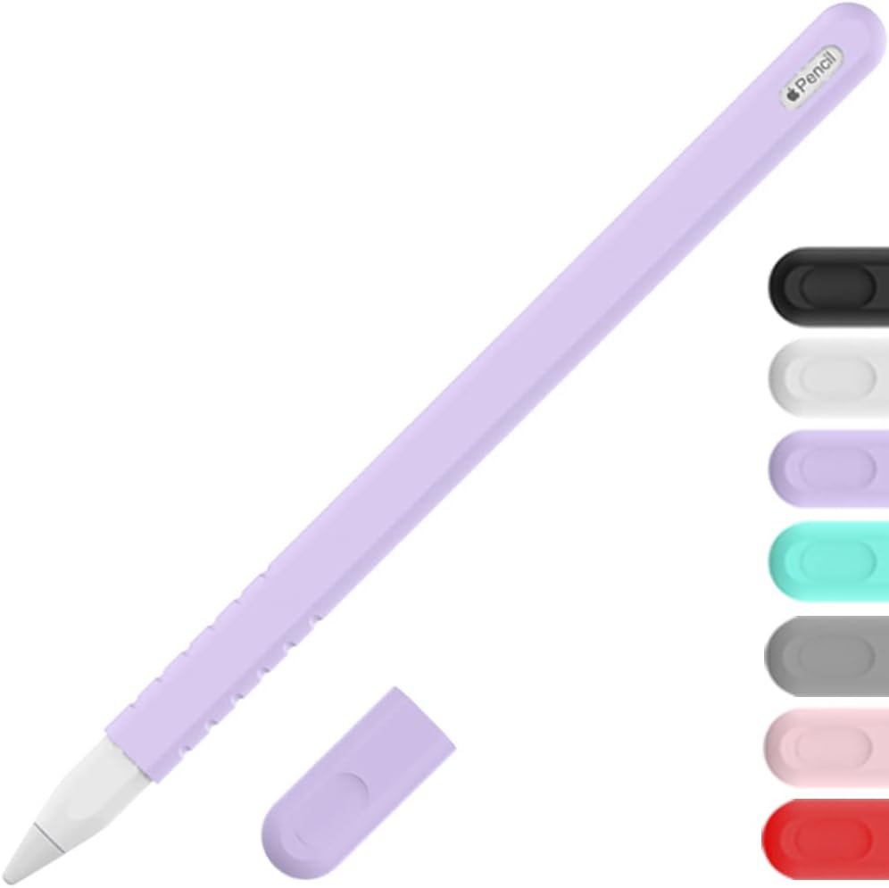 Purple Grip Skin for Apple Pencil Pro - Enhance Control