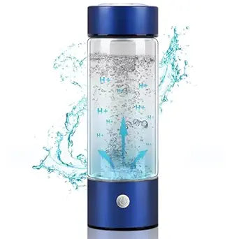 Hydrogen Water Bottle for Home Office Travel - Portable H2 Generator