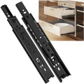 SHUHANG 10 Pair Full Extension Drawer Slides 8-24 in - Smooth Ball