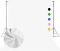 White Photography Backdrop 8x10ft - Smooth Non-Reflective Studio