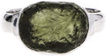 Moldavite Ring 925 Sterling Silver Handmade Natural Rough Gemstone its