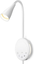 LED Wall Mounted Reading Light for Bed - Touch, Timers, USB