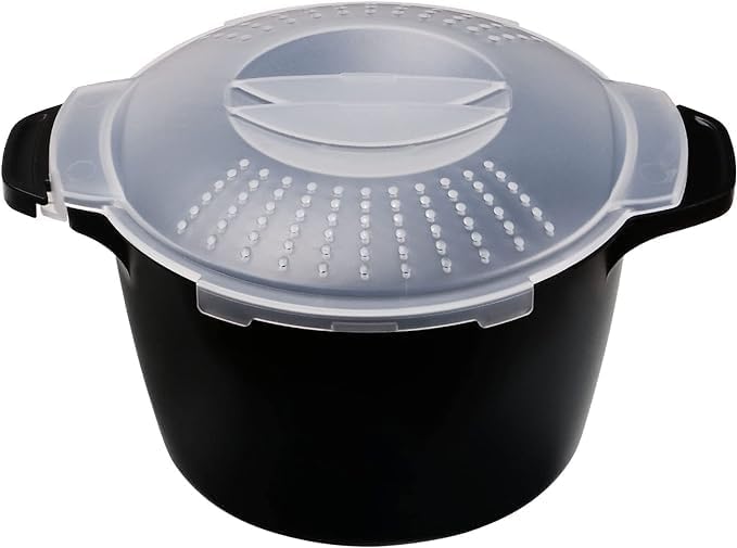Longmann 2 Quart Microwave Steamer - Easy Veggie Cooking!