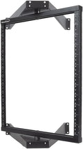 12U Pivoting Wall Mount Server Rack - Heavy Duty Open Frame