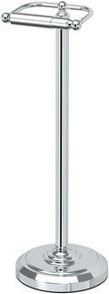 Gatco 1436C Pedestal Toilet Paper Holder, Chrome 22 in - Stable