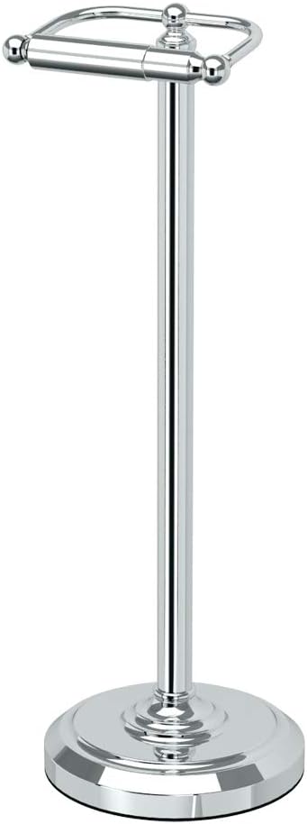 Gatco 1436C Pedestal Toilet Paper Holder for Elegant Bathrooms