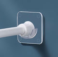 LADYMOON 4 Pack Transparent Adhesive Rod Holder