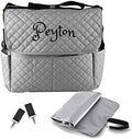 PERSONALIZED Large Diaper Knapsack - Convertible Tote Backpack