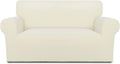 PureFit Super Stretch Loveseat Slipcover Ivory - Non Slip Fit
