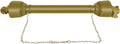 SCITOO Yellow 37ft-59ft PTO Shaft 1-3/8ft 6-Spline - Telescoping Drive
