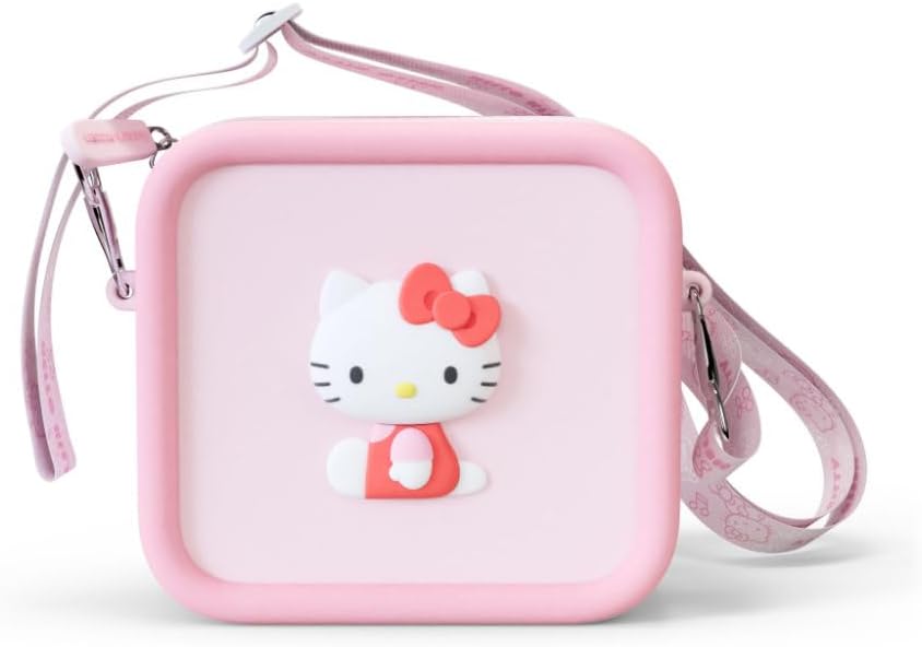 Hello Kitty Soft Silicone Camera Case - Adorably Stylish Bag