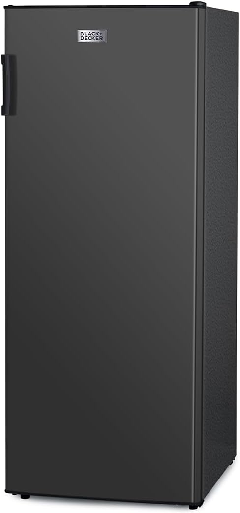 Upright Freezer with 8.5 Cu. Ft. Capacity for Extra Storage