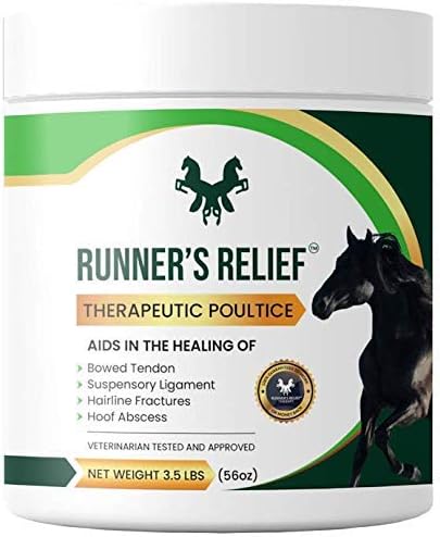 RUNNER'S RELIEF Therapeutic Poultice for Horse Tendon Health