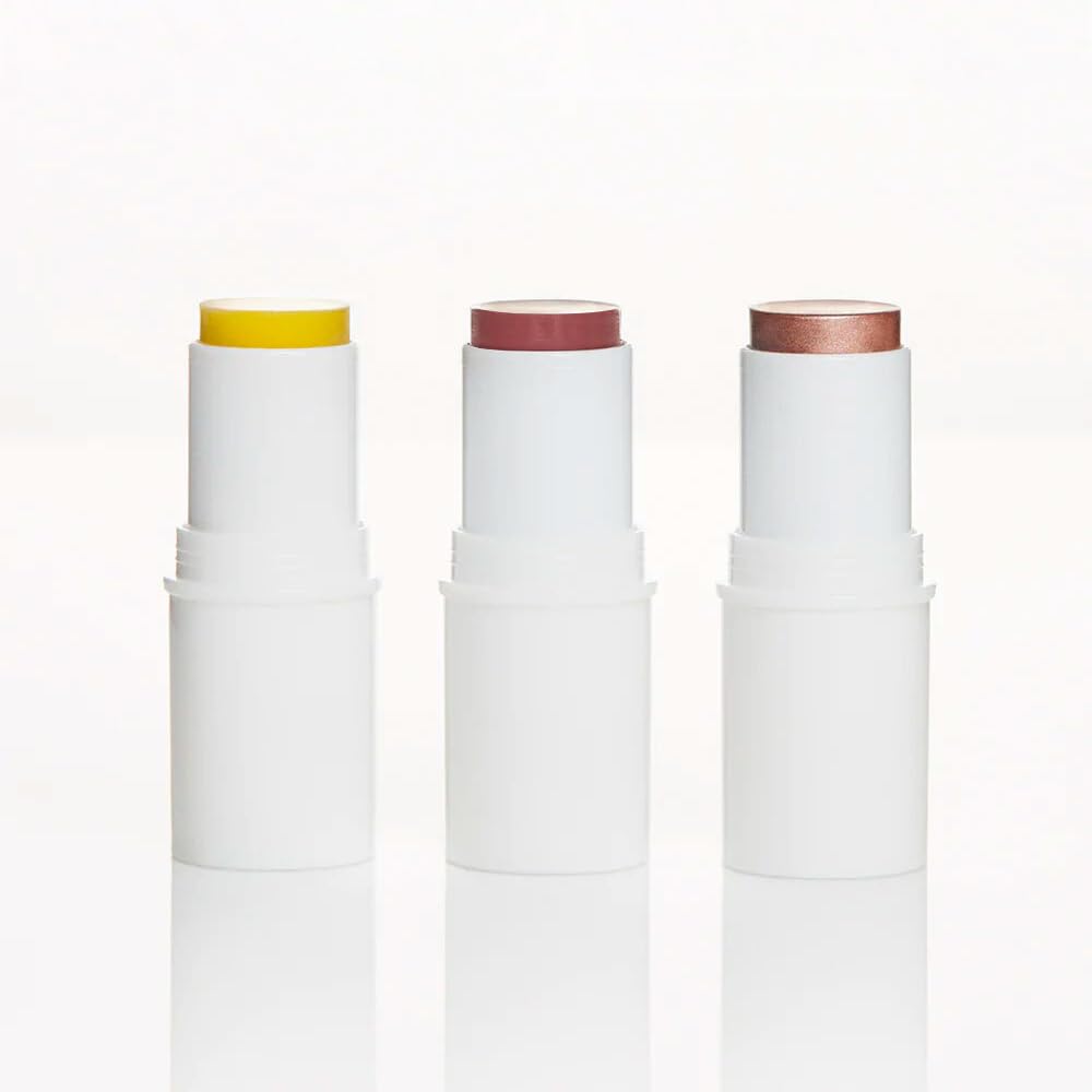 Boomstick Trio Rose Nude Blush Stick Set for Mature Skin