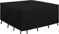84in Square Patio Furniture Cover - Heavy Duty Waterproof