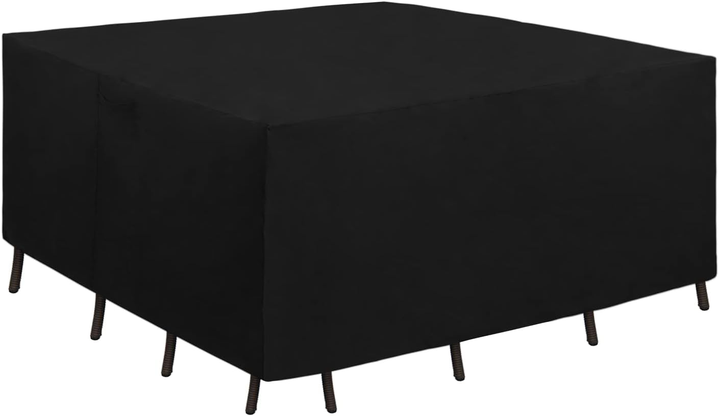 Heavy Duty Waterproof Patio Furniture Cover for Square Sets