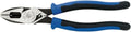 Side Cutter Linemans Pliers 9-in - High Leverage Cutting & Crimping