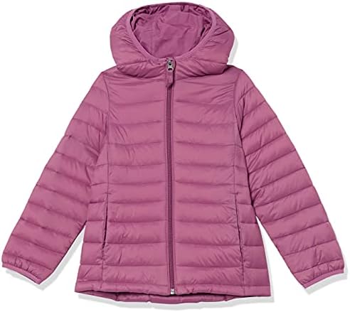 Lightweight Water-Resistant Packable Hooded Puffer Jacket for Kids