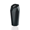 Car Trash Can with Lid Mini Diamond Design - Compact Car Bin