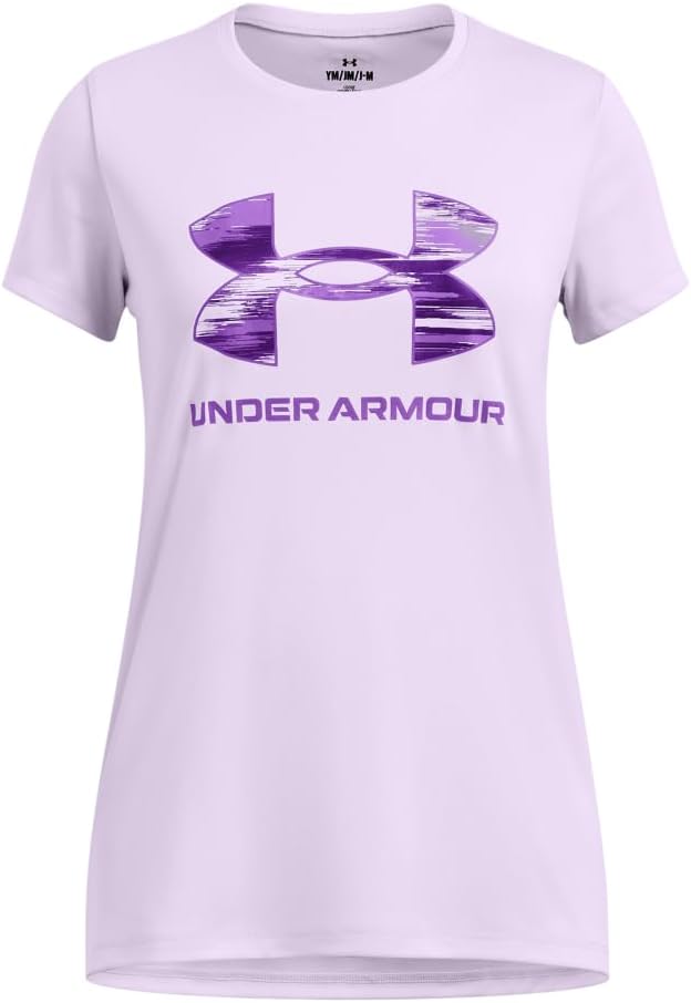 Under Armour Girls' Tech Big Logo Tee - Stay Cool & Comfortable!