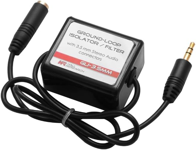 Hall Technologies GLI-35MM Ground-Loop Isolator for Audio