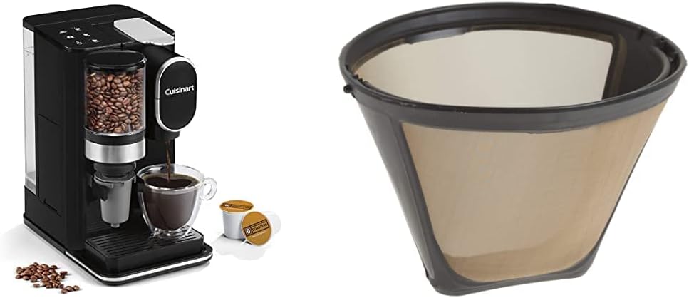 Cuisinart Single Serve Coffee Maker with Grinder - Brew Perfect Coffee