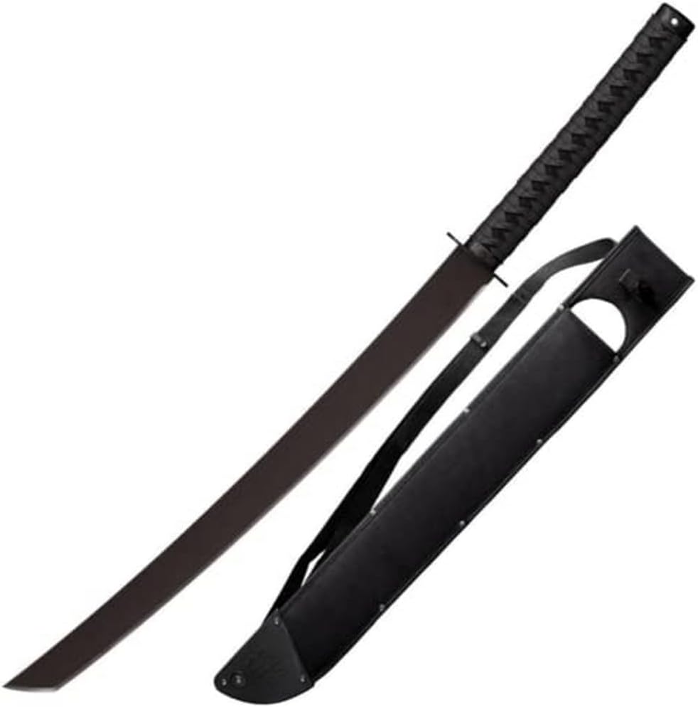 Cold Steel Tactical Katana Machete with 24in Blade and Sheath