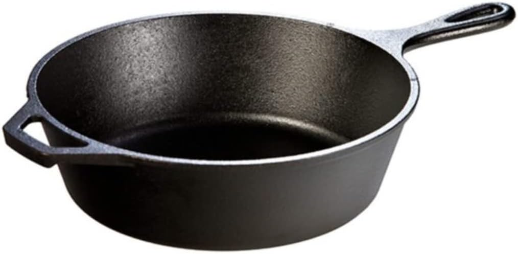 Lodge 3 Quart Pre-Seasoned Cast Iron Deep Skillet Review